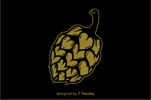 Beer Hop Cone-Shaped Flower Detailed Illustration – Free Vector