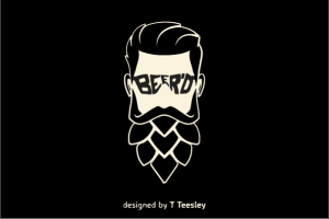 Beer Hop Beard Guy Flat Illustration – Free Vector